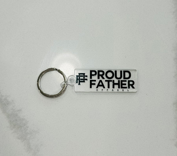PROUD FATHER KEYCHAIN