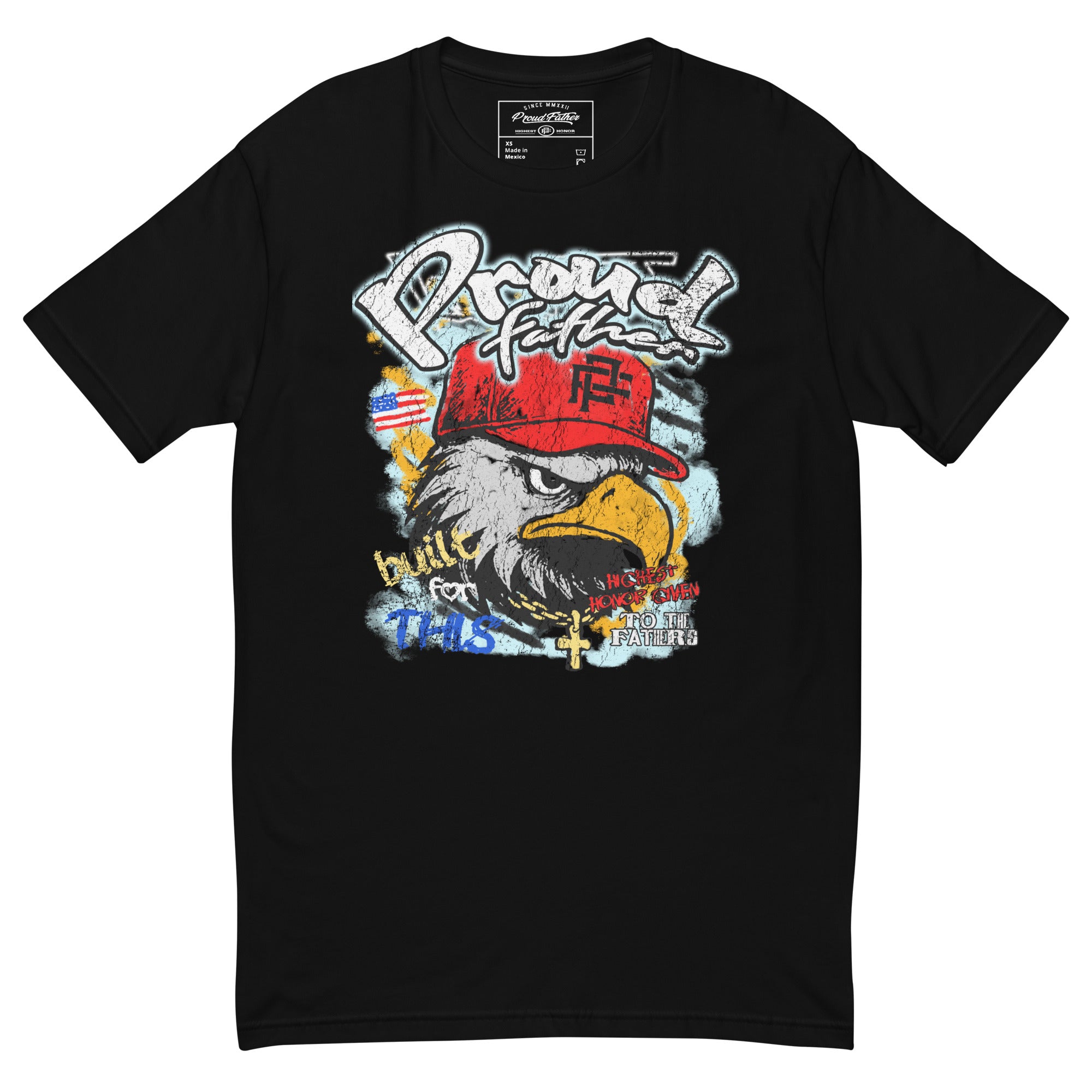 PROUD FATHER APPAREL EAGLE MENTALITY TEE – Proud Father Apparel - Main Image