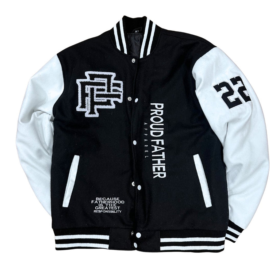 PROUD FATHER VARSITY JACKET