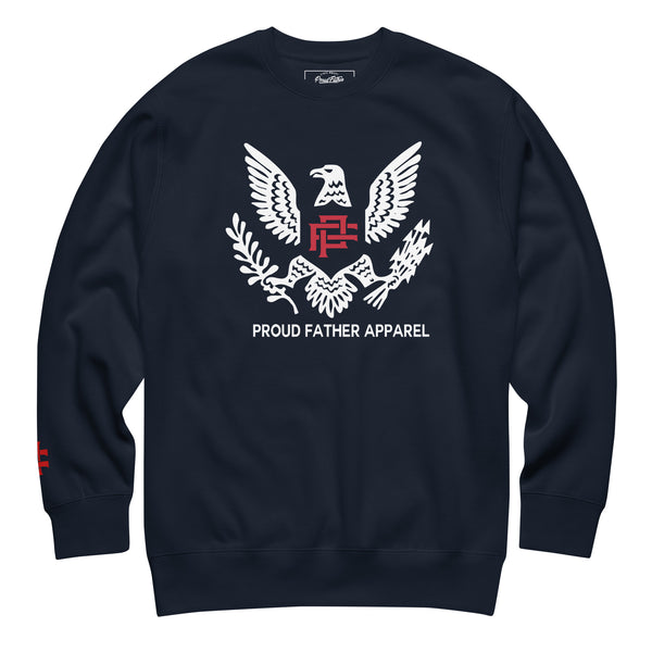 Eagle up Sweatshirt blue