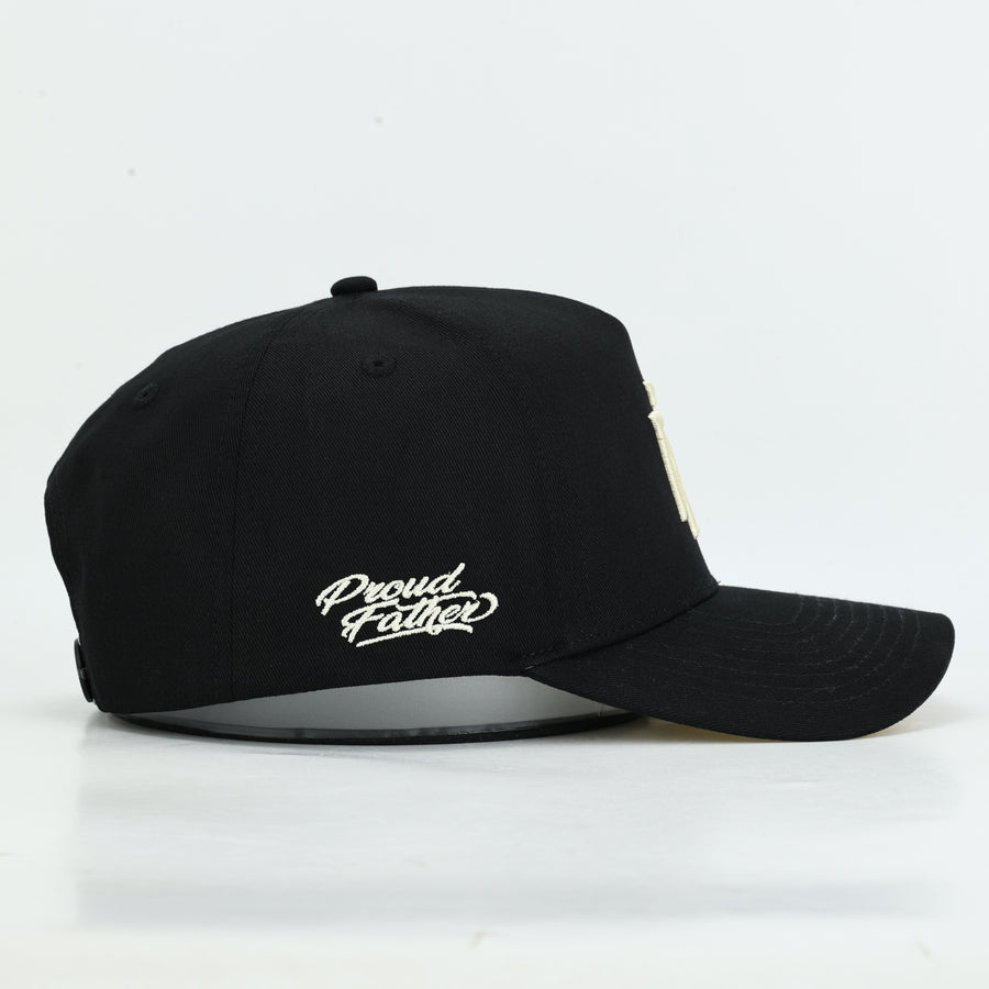 PF MONOGRAM SNAPBACK BLACK/CREAM alternate view
