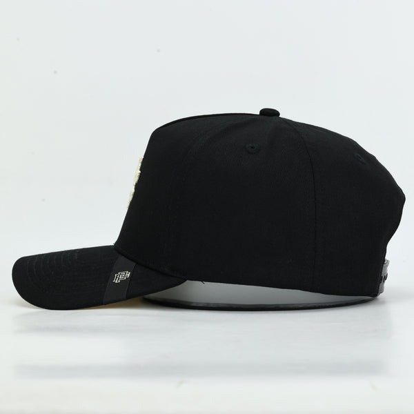 Proud Father Black And Cream Monogram Hat
