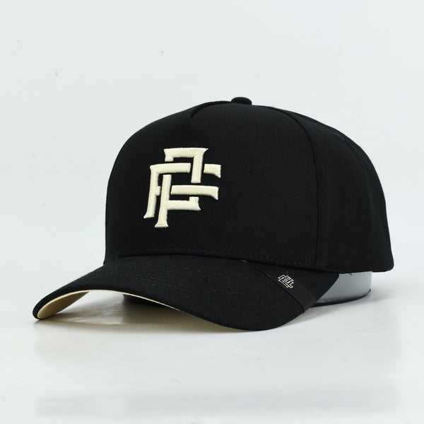 Proud Father Black And Cream Monogram Hat