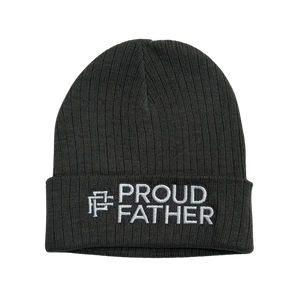 proud father proud dad winter hat gift idea