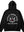 Black hoodie with 'Highest Honor Given' and 'Proud Father Apparel' text on the back against a white background
