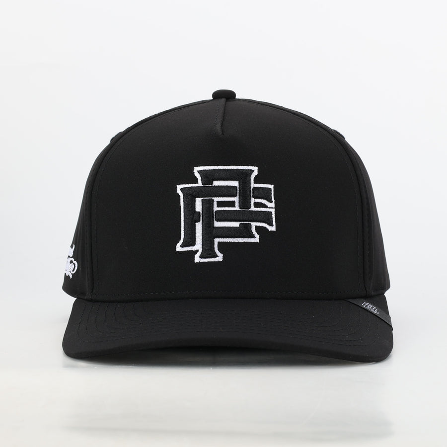 PF MONOGRAM SNAPBACK BLACK