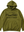 Green hoodie with text on a white background