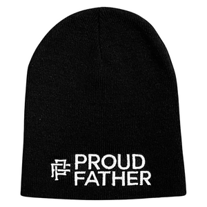 proud father proud dad winter hat 